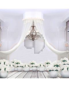 White vases Computer Printed Photography Backdrop DT-LP-0212