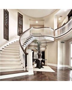 Elegant Interior Stairs Computer Printed Photography Backdrop DT-LP-0265
