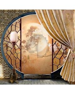 Chinese Style Computer Printed Photography Backdrop DT-LP-0278