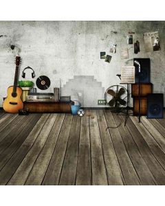 Music Party  Computer Printed Photography Backdrop DT-LP-0541