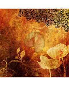 Freehand lotus Computer Printed Photography Backdrop DT-SL-005