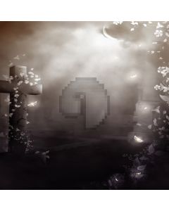 Mysterious cross Computer Printed Photography Backdrop DT-SL-181