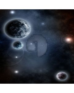 Beautiful planet Computer Printed Photography Backdrop DT-SL-190
