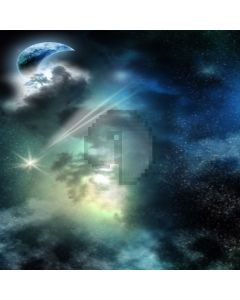 Dream planet Computer Printed Photography Backdrop DT-SL-191