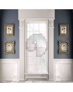 Indoor Symmetrical Frames Computer Printed Photography Backdrop DT-XU-0063