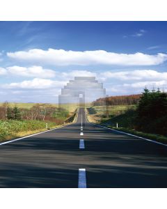 Suburb trail Computer Printed Photography Backdrop DT-XU-0232