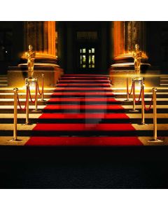 Stairs Carpet Glory Pillar Computer Printed Photography Backdrop DTU-130