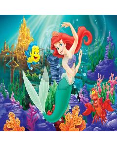 Underwater World Mermaid Fish Computer Printed Photography Backdrop DTU-143