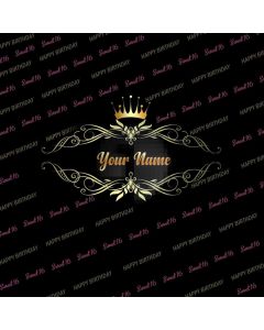 Sweet Happy Birthday Banner Computer Printed Photography Backdrop HXB-007