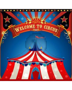 Welcome To Circus Computer Printed Photography Backdrop HXB-012