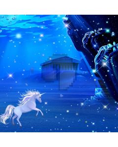 Sea Horse Star Computer Printed Photography Backdrop HXB-076