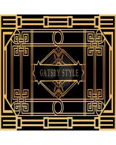 Figure Gold Gatsby Style Computer Printed Photography Backdrop HXB-082
