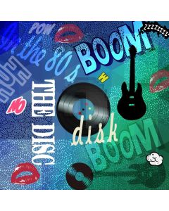 Graffiti Boom The Disc Guitar Computer Printed Photography Backdrop HXB-143