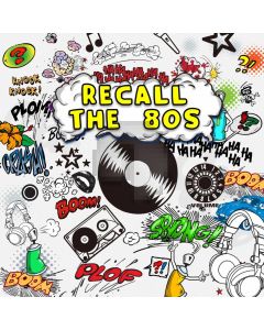 Graffiti Recall The 80S Cd Note Video Computer Printed Photography Backdrop HXB-145
