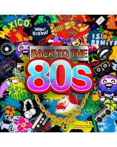 Back To The 80S Video Smile Face Letter Computer Printed Photography Backdrop HXB-146