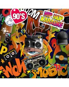 Graffiti Wow Music Hip Hop Karaoke Cap Computer Printed Photography Backdrop HXB-163