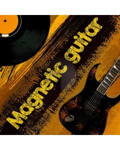 Guitar Mood Computer Printed Photography Backdrop HXB-189