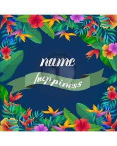 Flower Leaves Happiness Colour Computer Printed Photography Backdrop HXB-250
