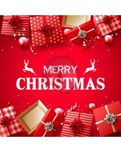 Christmas Presents Deer Computer Printed Photography Backdrop HXB-333