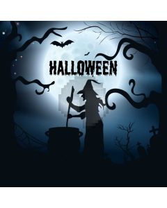 Scarecrow Bat Tree Moon Darkness Computer Printed Photography Backdrop HXB-373