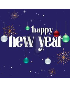 New Year Firework Lantern Sky Computer Printed Photography Backdrop HXB-419