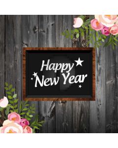 New Year Brick Board Flower Computer Printed Photography Backdrop HXB-423