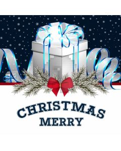 Christmas Present Snow Sky Computer Printed Photography Backdrop HXB-435