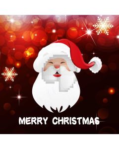 Santa Claus Snowflake Bubble Computer Printed Photography Backdrop HXB-445