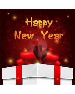 New Year Present Star Computer Printed Photography Backdrop HXB-450