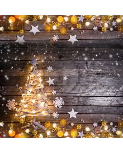 Wood Star Ball Sunshine Computer Printed Photography Backdrop HXB-584
