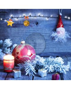 Ball Candle Star Present Computer Printed Photography Backdrop HXB-600