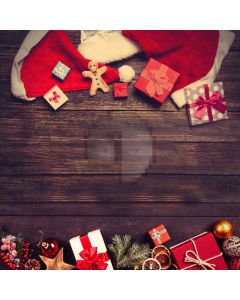 Hat Wood Wall Present Computer Printed Photography Backdrop HXB-612