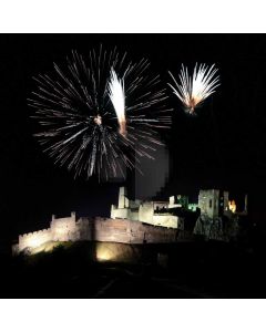 Firework Waste Site Black Computer Printed Photography Backdrop HXB-800