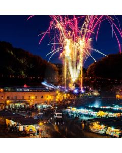 Firework Store Mountain Light House Computer Printed Photography Backdrop HXB-802