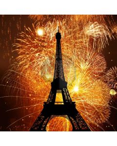 Tower Firework Light Computer Printed Photography Backdrop HXB-839