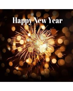New Year Light Spot Computer Printed Photography Backdrop HXB-854