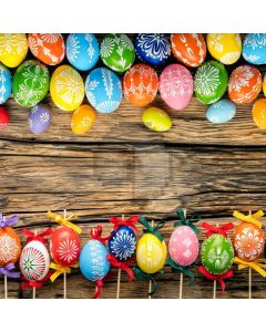 Balloon Wood Computer Printed Photography Backdrop HXB-859