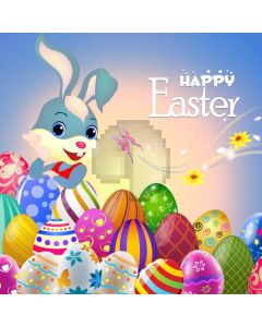 Rabbit Egg Computer Printed Photography Backdrop HXB-868