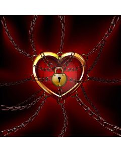 Heart Red Computer Printed Photography Backdrop HXB-881