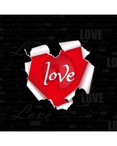 Heart Red Computer Printed Photography Backdrop HXB-882