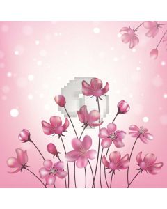 Flower Pink Computer Printed Photography Backdrop HXB-929