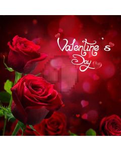 Rose Love Computer Printed Photography Backdrop HXB-949