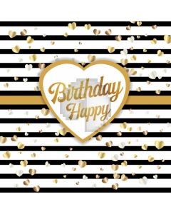 Birthday Heart Computer Printed Photography Backdrop HXB-978
