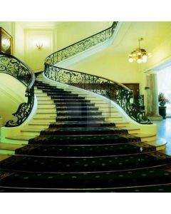 Indoor stairs architectural Computer Printed Photography Backdrop HY-C-2311