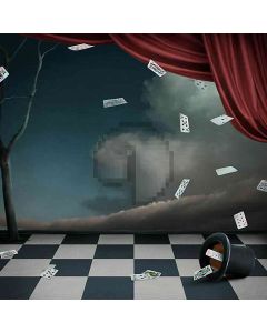 Unfinished Magic Show Computer Printed Photography Backdrop HY-CM-1500