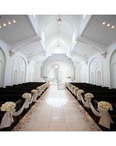 Wedding Altar Computer Printed Photography Backdrop HY-CM-1543