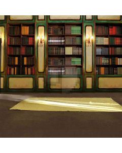 Shelves Full Of Books Computer Printed Photography Backdrop HY-CM-2045
