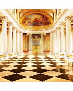 Royal Palace Hall Computer Printed Photography Backdrop HY-CM-2053