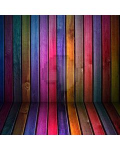 Colorful Battens Computer Printed Photography Backdrop HY-CM-2238