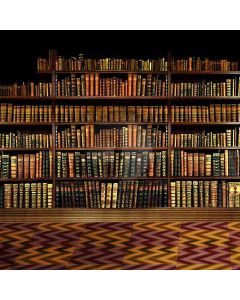 Shelf Full Of Books Computer Printed Photography Backdrop HY-CM-2603